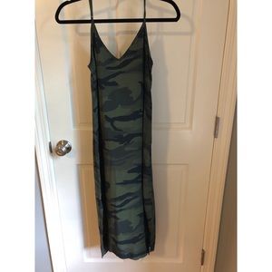 Splendid Dresses - Splendid Army slit dress Splendid Dresses - Splendid Army slit dress